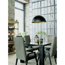  Canadel East Side Dining Table with Glass Top GRE04072CL63EEBNF IMAGE 2