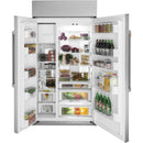  Café 42-inch, 25.2 cu. ft. Built-in Side-by-Side Refrigerator CSB42WP2NS1 IMAGE 3