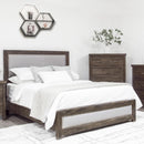  Mako Wood Furniture Adam Queen Upholstered Panel Bed 6900-UP-Q IMAGE 2