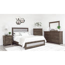  Mako Wood Furniture Adam Queen Upholstered Panel Bed 6900-UP-Q IMAGE 4