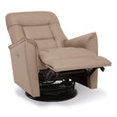  Palliser Dover Power Swivel Glider Leather Recliner 42219-38-SOLANA-TRAIL IMAGE 5