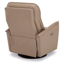  Palliser Dover Power Swivel Glider Leather Recliner 42219-38-SOLANA-TRAIL IMAGE 6