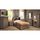  MEQ 2-Drawer Kids Nightstand 1466 Kids Nightstand - Charcoal IMAGE 2