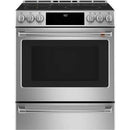  Café 30-inch Slide-in Induction Range with Warming Drawer CHS90XP2MS1 IMAGE 1