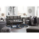  Signature Design by Ashley Betrillo Stationary Leather Look Chair 4050320 IMAGE 4