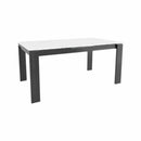  Canadel Downtown Dining Table with Glass Top GRE03866WH09MDCN1 IMAGE 1