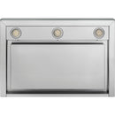  GE 30-inch Designer Wall Mount Range Hood hotte stainless IMAGE 2