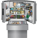  Frigidaire Professional 36-inch, 21.8 cu.ft. Counter-Depth French 4-Door Refrigerator with External Water and Ice System PRMC2285AF IMAGE 14
