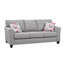  A Class Upholstery Ltd Stationary Fabric Sofa fait au Canada IMAGE 1