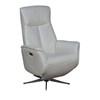 Fauteuil Q30 démo CUIR pvc gris foncé