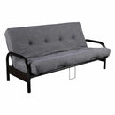  Dormatex Futon 3333.BK/ROZINA Metal Futon - Motion Grey 59 IMAGE 1