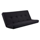  Dormatex Futon Mattress Fusion Futon Foam Mattress - Motion Black 40 IMAGE 1