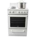  Danby 24-inch Freestanding Electric Range with Even Baking DERM240WC IMAGE 3