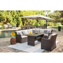  Signature Design by Ashley Easy Isle P455-625 Rectangular Multi-Use Table IMAGE 11