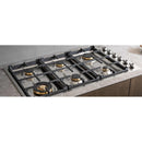  Bertazzoni 36-inch Built-In Gas Cooktop PROF366QBXT IMAGE 4