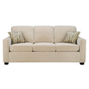  Simmons Upholstery Canada Trinity Fabric Queen Sofabed 1014-83-SPECTRUM-BEIGE IMAGE 1