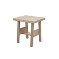  C.R. Plastic Products Tofino DST248-07 19" End Table - Beige IMAGE 1