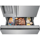  Electrolux 36-inch, 21.8 cu.ft. Counter-Depth French 4-Door Refrigerator with TempAdapt™ Drawer ERMC2295AS IMAGE 6
