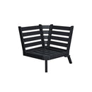  C.R. Plastic Products Tofino DSF246-14 Sectional Corner Piece - Black IMAGE 1