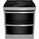  GE Profile 30-inch Slide-in Electric Range with True European Convection Technology PCS980YMFS IMAGE 1
