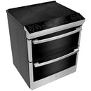  GE Profile 30-inch Slide-in Electric Range with True European Convection Technology PCS980YMFS IMAGE 3