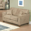  A Class Upholstery Ltd Stationary Fabric Loveseat fait au Canada IMAGE 1