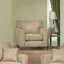  A Class Upholstery Ltd Stationary Fabric Chair Fait au CANADA IMAGE 1