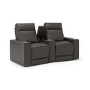  Palliser Ace 41472 2-Seat Curved Power Home Theater Seating - Bali Rainstorm IMAGE 2