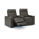  Palliser Ace 41472 2-Seat Curved Power Home Theater Seating - Bali Rainstorm IMAGE 3