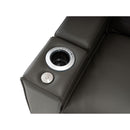  Palliser Ace 41472 2-Seat Curved Power Home Theater Seating - Bali Rainstorm IMAGE 4