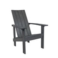  C.R. Plastic Products Generation C06-18 Modern Adirondack - Slate Grey IMAGE 1