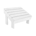  C.R. Plastic Products Generation F06-02 Modern Footstool - White IMAGE 1