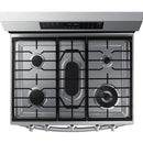  Samsung 30-inch Freestanding Gas Range with WI-FI Connect NX60A6711SS/AA IMAGE 9