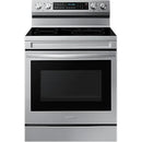  Samsung 30-inch Freestanding Electric Range with WI-FI Connect NE63A6711SS/AA IMAGE 1
