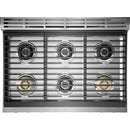  Electrolux 36-inch Dual-Fuel Freestanding Range ECFD3668AS IMAGE 3