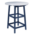 C.R. Plastic Products Generation TB03-20 Counter Table Legs - Navy IMAGE 1