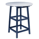  C.R. Plastic Products Generation TB03-20 Counter Table Legs - Navy IMAGE 1