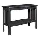  C.R. Plastic Products Stratford DST149-14 44" Sofa Table - Black IMAGE 1