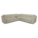  Palliser Apex 44008 3 pc Reclining Sectional - Rein Parchment IMAGE 1