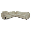  Palliser Apex 44008 3 pc Reclining Sectional - Rein Parchment IMAGE 2