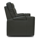  Palliser Beckett 41473 Curved 2-Seat Home Theatre Seating - Bali Rainstorm IMAGE 5