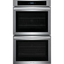  Frigidaire 30-inch Double Electric Wall Oven with Fan Convection FCWD3027AS IMAGE 1