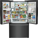  Frigidaire Gallery 36-inch, 22.6 cu. ft. French 3-Door Refrigerator with Dispenser GRFC2353AD IMAGE 3
