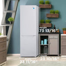 Danby 24-inch, 10.3 cu.ft. Freestanding Bottom Freezer Refrigerator with LED Lighting DBMF100B1WDB IMAGE 14