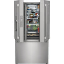  Electrolux 36-inch, 22.6 cu.ft. Counter-Depth French 3-Door Refrigerator with External Water and Ice Dispensing System ERFC2393AS IMAGE 7