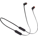  JBL In-Ear Headphones with Microphone JBLT125BTBLKAM IMAGE 1