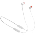  JBL In-Ear Headphones with Microphone JBLT125BTWHTAM IMAGE 1