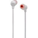  JBL In-Ear Headphones with Microphone JBLT125BTWHTAM IMAGE 2