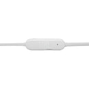  JBL In-Ear Headphones with Microphone JBLT125BTWHTAM IMAGE 6