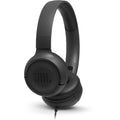  JBL On-Ear Headphones with Microphone JBLT500BLKAM IMAGE 1